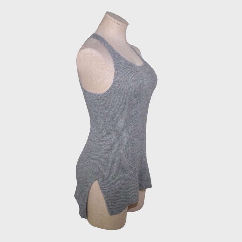 Athleta Ribbed Racerback Knit Tank Top - Picture 2 of 5